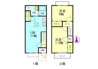 三重県伊勢市馬瀬町【一戸建】の間取り