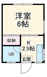 ハイツハイブリッジ【2階】の間取り