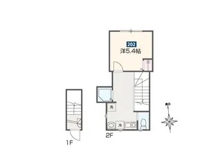 MELDIAノイエ【2階】の間取り