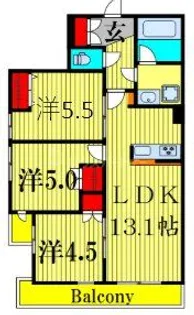 Grand Lumiere【3階】の間取り