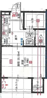 MELDIA清澄白河【1階】の間取り