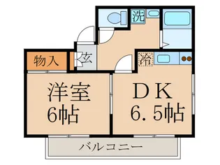 シンシアハイツ神山【4階】の間取り