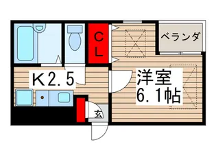 ルネス根岸1・2番館【1階】の間取り