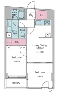 アーバンパーク代官山I【3階】の間取り