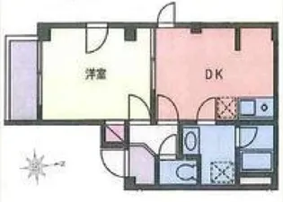 b’CASA熊谷Vre-born【1階】の間取り