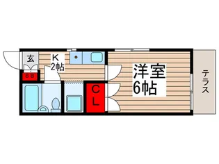 ハイム3【1階】の間取り