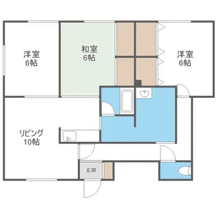 藤見ハイツ【3階】の間取り