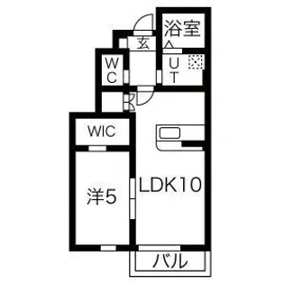 EAST VILLAGE II棟【1階】の間取り
