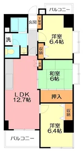 クレスト湘南【10階】の間取り