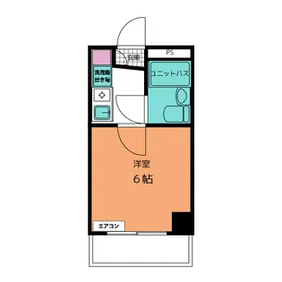清水センチュリー21【4階】の間取り