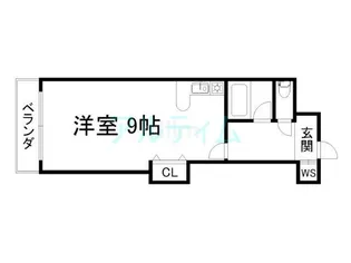 ロイヤルビーブル【1階】の間取り