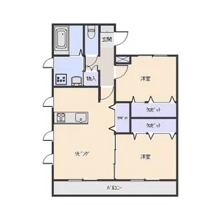 MAX【1階】の間取り