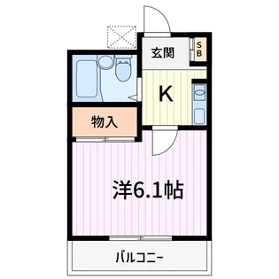 アーバンシティ豊和【2階】の間取り