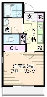 CASA上高井戸【1階】の間取り