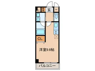 G-RESIDENCE SASASHIMA LIVE【5階】の間取り