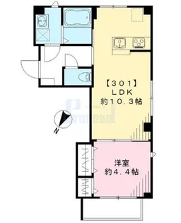 マトーニ ロッシ【3階】の間取り