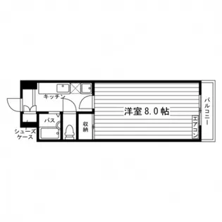 シティハイツ岩田【5階】の間取り