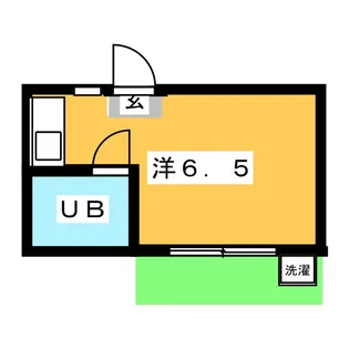 コーポ長崎村【1階】の間取り