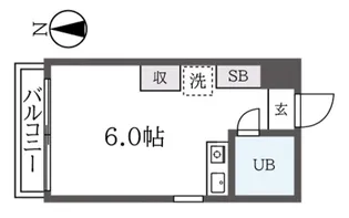 ウインベルソロ西目白【3階】の間取り