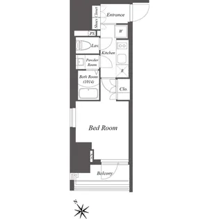 ブランシエスタ横浜高島町【6階】の間取り