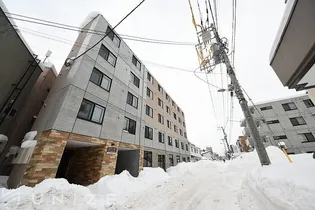 北海道札幌市豊平区月寒中央通9【マンション】の外観