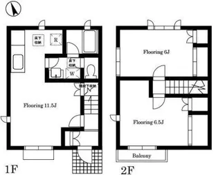 フローラ小金井の間取り
