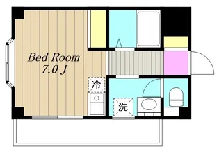 インペリアル富士【1階】の間取り