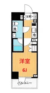 ベルグレード川崎AZ【7階】の間取り