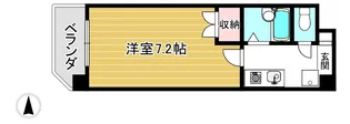フォーレスト高野【1階】の間取り