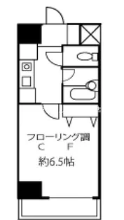 ラフィーネ本郷【4階】の間取り