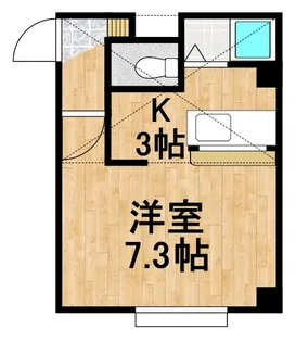 コア末広【3階】の間取り