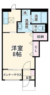 Lien・K(リアン・ケイ)【1階】の間取り