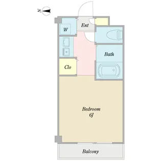 南越谷コート【3階】の間取り