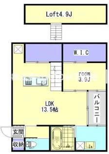 ClassiMO【2階】の間取り