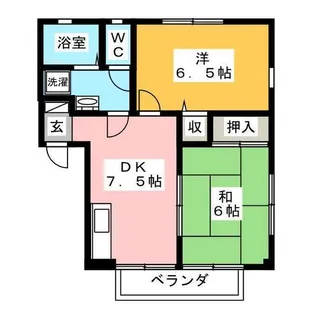 フォブール今【2階】の間取り