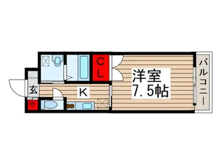 アーストンスクウェア【4階】の間取り