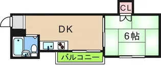 シャトー杉本【3階】の間取り