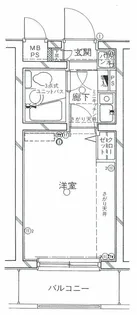 クリオ根岸弐番館【3階】の間取り