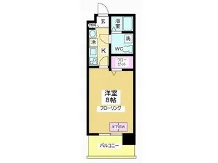 アルファコート川越脇田 I【6階】の間取り