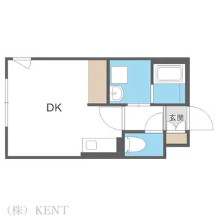 coffret(コフレ)西町北【2階】の間取り