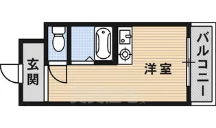 メゾン揺光【1階】の間取り