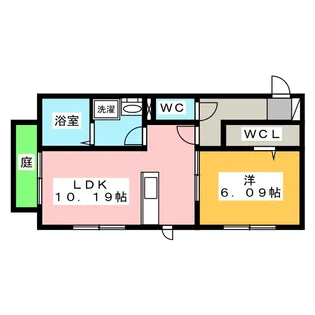 Preshia【1階】の間取り