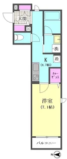 AlflatII【2階】の間取り