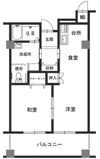 シルバーハウス ほほえみ【5階】の間取り
