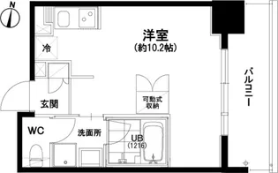 西新ROOMS【2階】の間取り