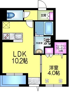 Latoria ラトリア【2階】の間取り