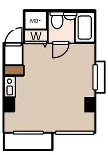 クリオ蒔田壱番館【4階】の間取り