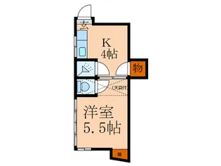 南風荘【1階】の間取り