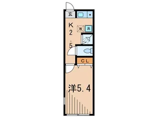 SARA FLAT【1階】の間取り