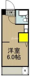 ハイツ初鹿(ハイツハツシカ)【2階】の間取り